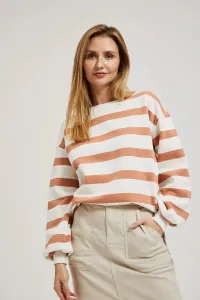 Marisse Women's Sweatshirt L-Bl-4313 L.Brown