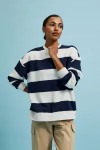 Marisse Women's Sweatshirt L-Bl-4310 Navy