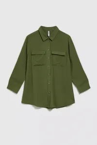 Marisse Women's Shirt L-Ko-4314 Khaki