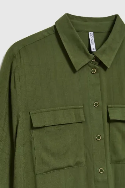 Marisse Women's Shirt L-Ko-4314 Khaki