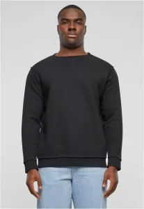 Oversized Open Edge Crew Black