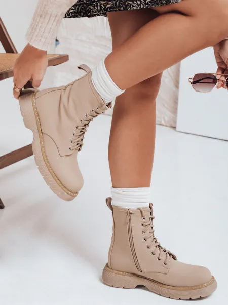 Dámske čižmy MOONSTONE Farba Khaki DSTREET