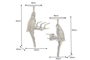 Nástenný vešiak 2 ks BIRD Dekorhome