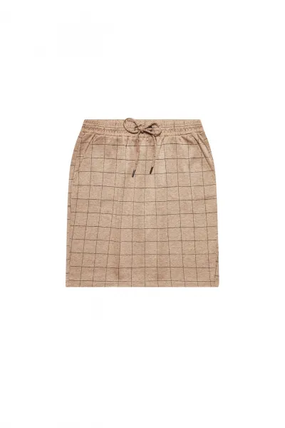 Plaid pencil skirt