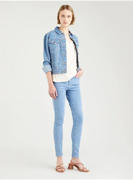 Krémovo-biele dámske pruhované tričko Levi's®