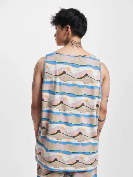Men's tank top Sunrise beige