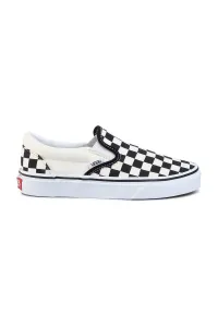 Shoes Vans Ua Classic Slip-On Blk Whtchckerbo