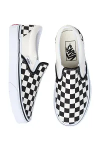 Shoes Vans Ua Classic Slip-On Blk Whtchckerbo