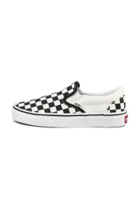 Shoes Vans Ua Classic Slip-On Blk Whtchckerbo