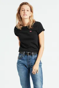 Čierne dámske basic tričko s nášivkou Levi's®