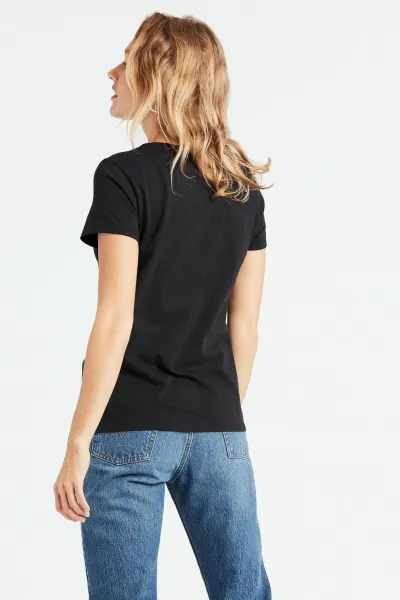 Čierne dámske basic tričko s nášivkou Levi's®
