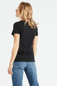 Čierne dámske basic tričko s nášivkou Levi's®