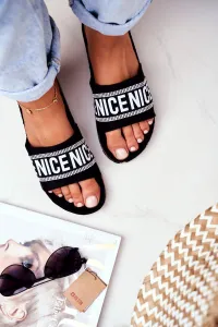 Dámske šľapky Kesi  Black Be Nice