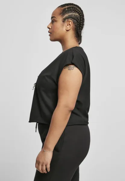 Women's Organic Short T-Shirt Black