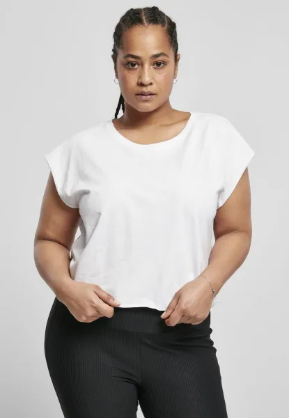 Women's Organic Short T-Shirt 2-Pack Black+White