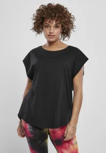 Women's Basic Shaped T-shirt in black