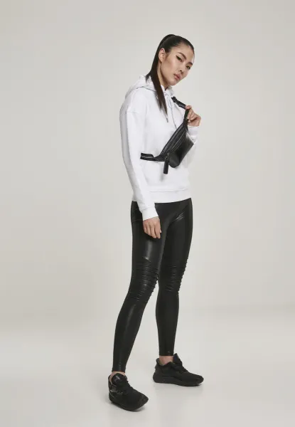 Women's organic hoodie white