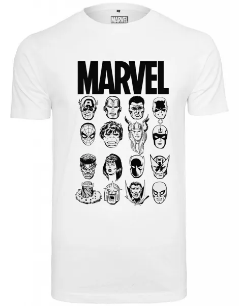 Marvel Crew T-shirt white