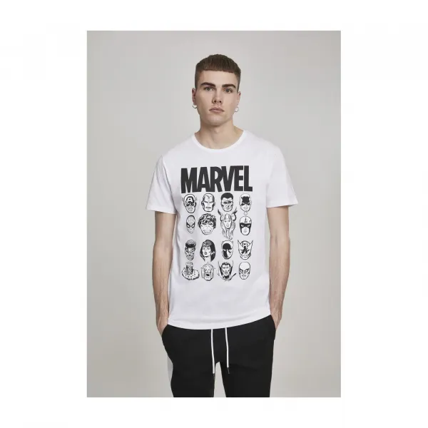 Marvel Crew T-shirt white