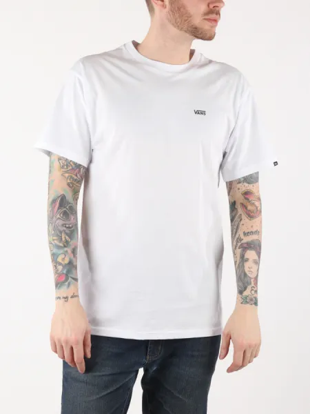 Bílé pánské tričko VANS Left Chest Logo
