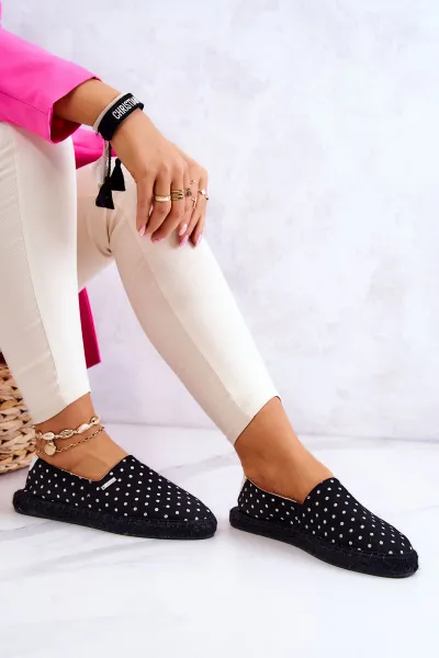 Dámske espadrilky s bodkami Big Star