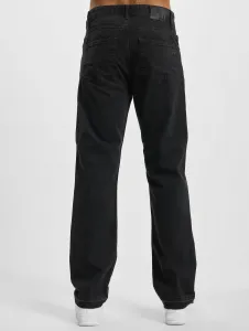 DEF Straight Loose Fit Denim Black Washed