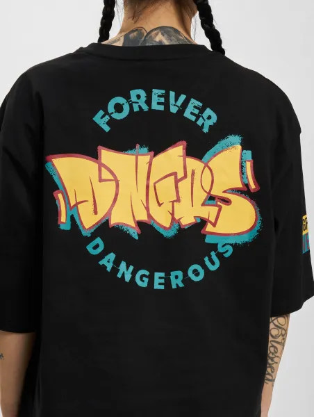 DNGRS Wallart Dangerous T-Shirt Black
