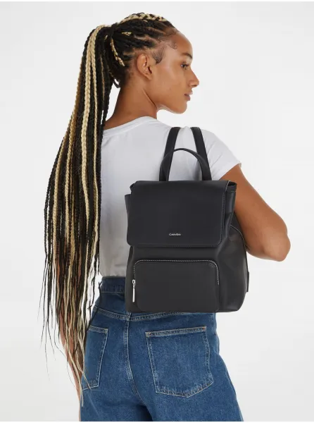 Čierny dámsky batoh Calvin Klein Must Campus Backpack
