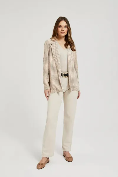 Marisse Women's Jacket L-Mr-4315 D.Brown