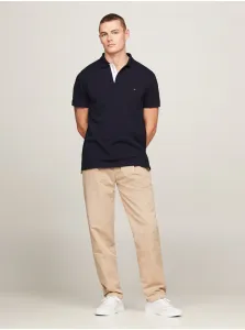 Biele pánske kožené tenisky Tommy Hilfiger