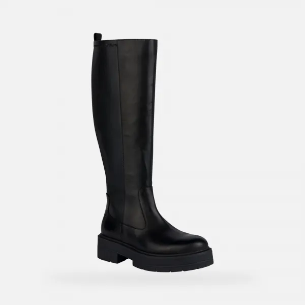 Black Women's Geox Spherica Ec7 Boots - Women's