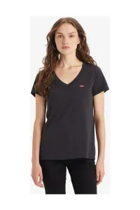 Levi'S Women's Perfect Vneck Caviar Black Women's T-Shirt 8534100030