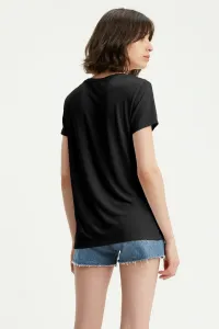 Levi'S Women's Perfect Vneck Caviar Black Women's T-Shirt 8534100030
