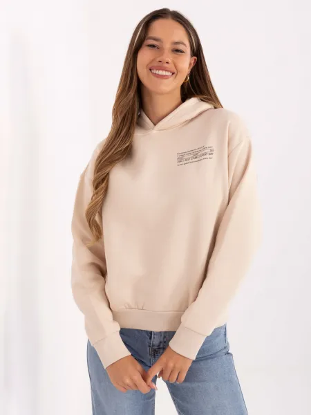 Sweatshirt-D10600BI02450D1-light beige