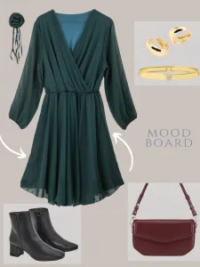 Resti Classic knee-length women's dress