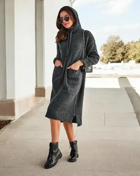 Resti Women's long sweater dress