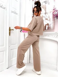 Resti Women's cotton set with flared pants
