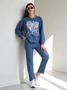 Resti Women's viscose set with print