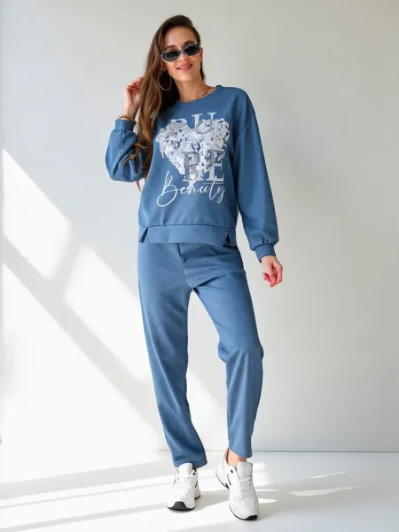 Resti Women's viscose set with print