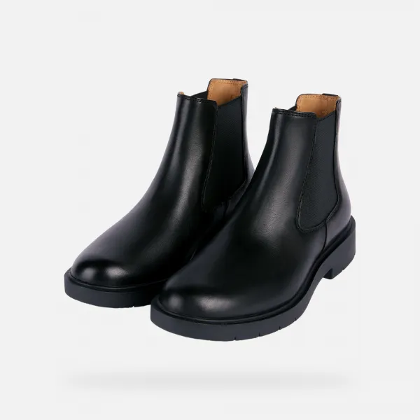 Black women's ankle boots Geox Spherica EC1 - Women's