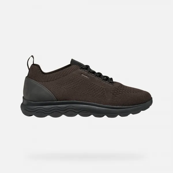 Brown men's sneakers Geox Spherica - Men's