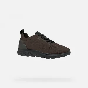 Brown men's sneakers Geox Spherica - Men's