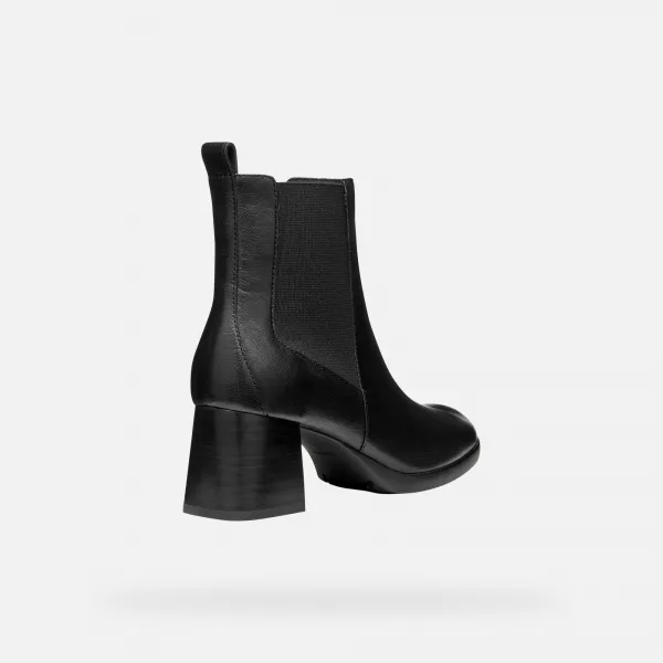 Black women's ankle boots Geox Walk Pleasure 55 - Women's