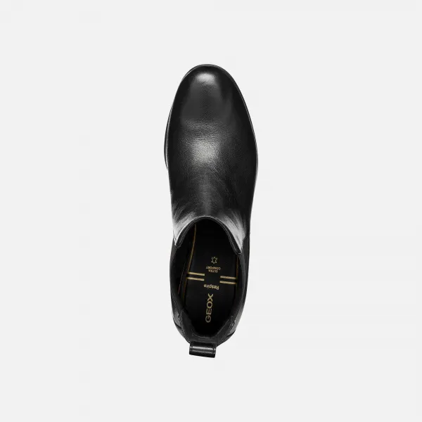 Black women's ankle boots Geox Walk Pleasure 55 - Women's