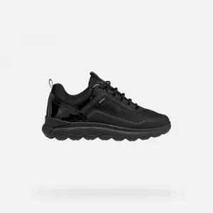Black women's sneakers Geox Spherica 4X4 ABX - Women's