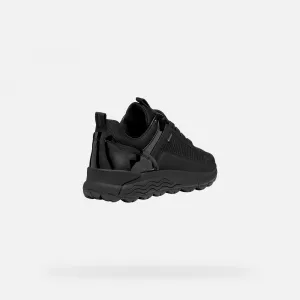 Black women's sneakers Geox Spherica 4X4 ABX - Women's