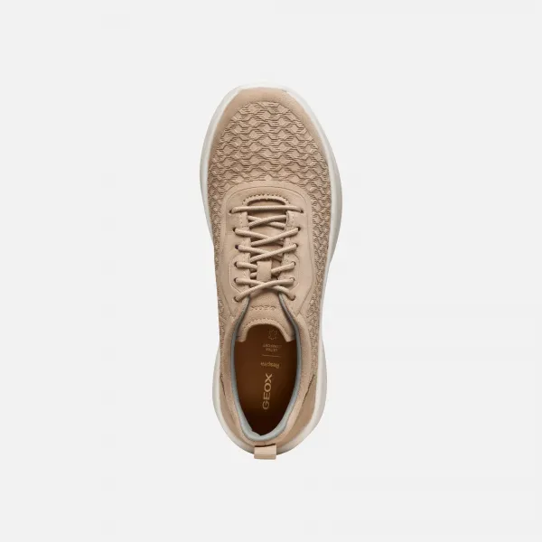 Beige women's sneakers Geox Xtors - Women's