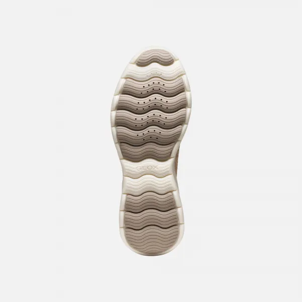 Beige women's sneakers Geox Xtors - Women's
