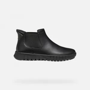 Black women's ankle boots Geox Flextride Plus - Women's