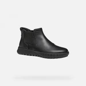 Black women's ankle boots Geox Flextride Plus - Women's